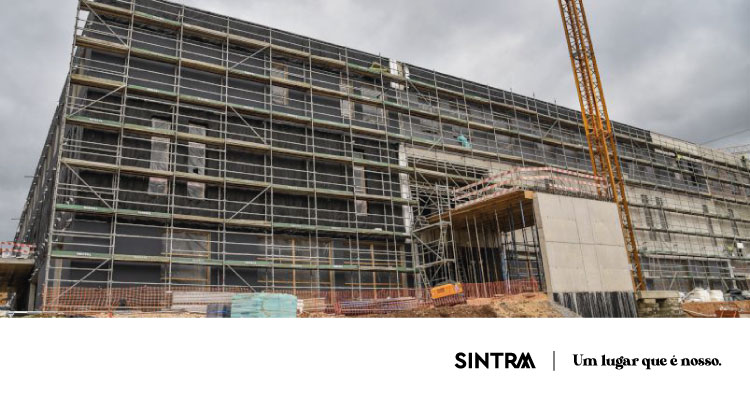 Obras do Novo Hospital de Sintra avançam a bom ritmo 